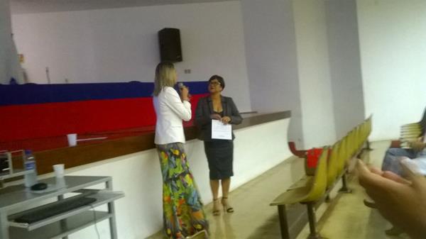 ABEn-DF na Semana Basileira de Enfermagem da Unieuro Asa Norte - 10/05 Manhã - Profª. Sandra Monteiro